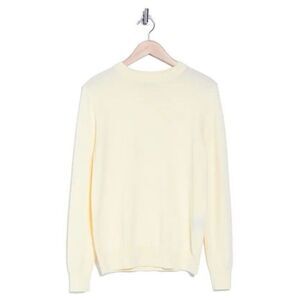 Jeff Sweater NWT Men's XL‎ The Phil Crewneck Pullover In Dove White Cotton Blend